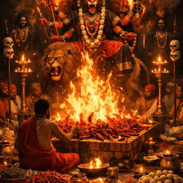 Amavasya Prathyangira (Mirchi) Nikumbala Homam
